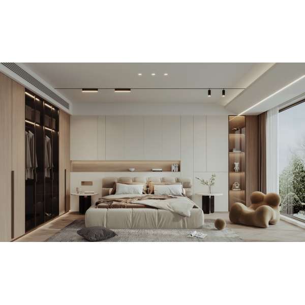 Thiết kế phòng ngủ hiện đại cho anh Hùng ở Đồng Tháp 